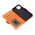 thumbnail image 2 of Caja Del Teléfono Del Tirón De La Tarjeta De La Cartera De Costura Cubierta De La Cubierta Del Teléfono De La Hebilla Magnética Para Iphone 13Brown, 2 of 8