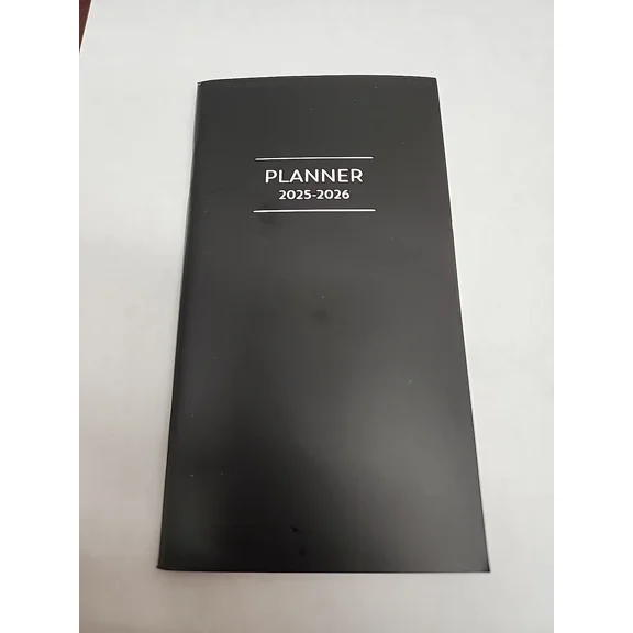 Jan. 2025 Dec. 2026 Monthly Pocket Planner 3.75X6.75 Contacts Notes Holiday New