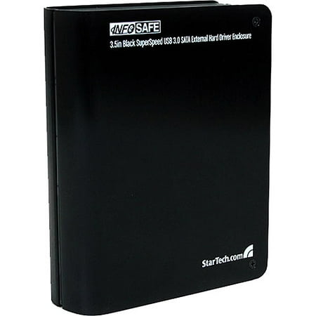 Startech 3.5in SuperSpeed USB 3.0 SATA Hard Drive Enclosure w/ Fan (SAT3510BU3)