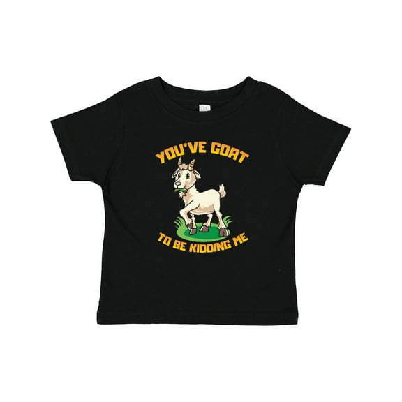 Inktastic Funny Goat Kid Joke Boys or Girls Toddler T-Shirt