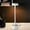 Silver, variant on LED Rechargeable Cordless Aluminum Table Lamp, 3000K Warm White, 3 Settings Brightness, 4000mAh Battery Powered Operated Table Light, Modern Bedside Lamp