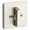 Nickel, variant on Kwikset 663SQT Privacy One Sided Deadbolt from The Signature Series - Matte Black