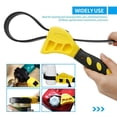 thumbnail image 4 of BQLQBQLQ 8-Inch Adjustable Belt Wrench with Non-Slip Plastic Handle, Multifunctional Oil Filter Remover & Bottle Opener for Auto Repair & Plumbing, Yellow & Black, 4 of 8