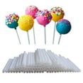 thumbnail image 2 of CUITING 100 Papery Treat Sticks for DIY Lollipops  Cake Pops  Candies, 2 of 6