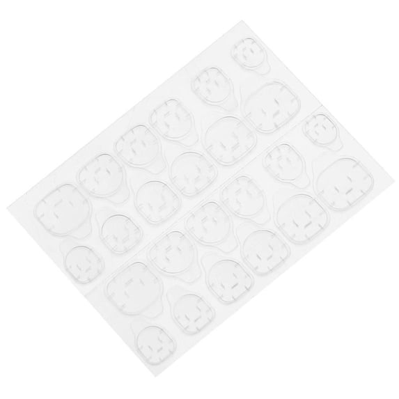 Women Ultra Thin Beauty Transparent Double Sided Stickers Adhesive Tapes Extension Tool False Nail Tips 2SHEETS