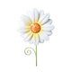 thumbnail image 2 of Estaca floral para jardín, adorno de hierro, inserto de girasol, decoración para jardín, patio y jardín, accesorio de jardinería para exteriores, ideal para cualquier inserción de hierro., 2 of 6