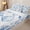 Seashell 01, variant on Manfei Blue Seashell Starfish Zipper Twin Comforter Sets with Fitted Sheet and 2 Pillowcases for Girls Kids, Princess Bow Zipper Bedding Set, Reversible, 4pcs