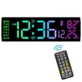 thumbnail image 1 of Reloj de pared digital Soobest de 14.2 pulgadas con temporizador y cambio de color, 1 of 7