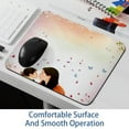 thumbnail image 6 of Mother's Day Desk Pad Mouse Mat Gaming Mouse Pad | Square 8.3x9.8 Inch Non-Slip Rubber Bottom Printed Suitable for Office and Gaming, 6 of 6