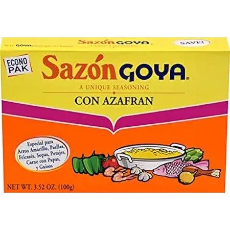Goya Sazón Seasoning With Azafran, 3.52 Oz