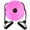 Pink, variant on Twist Waist Balance Board, Waist Twisting Disc Waist Wriggling Plate