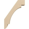 thumbnail image 3 of Ekena Millwork 3"W x 10"D x 14"H Aspen Rough Cedar Woodgrain TimberThane Knee Brace, Primed, 3 of 6