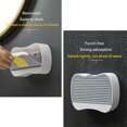 thumbnail image 5 of 2 Piezas Porta Jabonera Plegable con Drenaje, Soporte para Jabón en Barra sin Taladrar para Montar en la Pared Útil para Duchas, Baños, Cocinas, Soporte de Bandeja de Plástico para S, 5 of 5