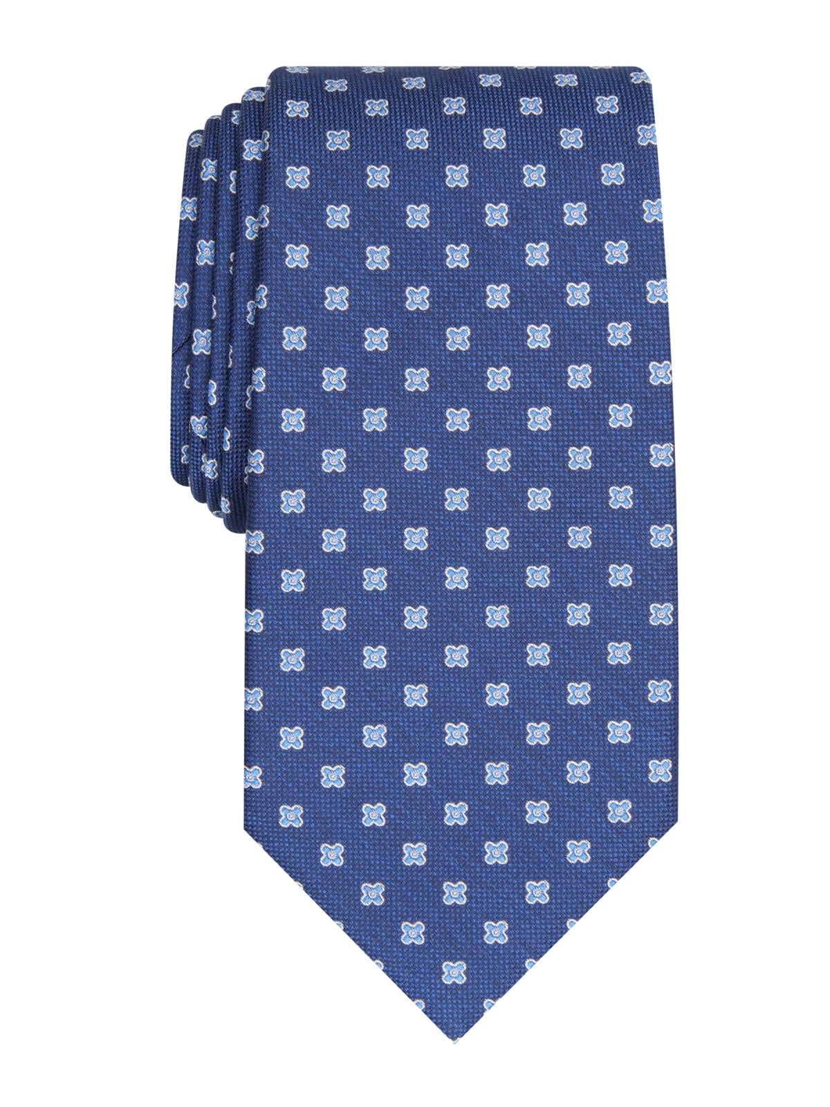 Details about   $95 Club Room Mens White Navy Blue Striped Neck Tie Casual Dress Necktie 59x3.25 