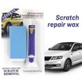thumbnail image 4 of CxhicLuv Car Scratch Remover, Auto Paint Repair Compound, Remove Tar, Glue & Scratches, Car Care Supplies, Mild Scratch Repair & Polishing, Car Owners, DIY Detailers, Blue, 4 of 7