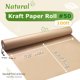 thumbnail image 2 of Rollo de papel de regalo Smart&Casual, papel kraft marrón, 17,8 x 1200 cm, 2 of 6