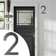 thumbnail image 2 of WZXPWT Modern Floating Acrylic House Number, 5-Inch Weather-Resistant Address Plaque for Home/Office - Full Perforation Digital Display with Customizable Font & Easy-Install Design, 2 of 6
