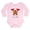 Petal Pink, variant on CafePress - Papateddylovesme Body Suit - Long Sleeve Cotton Baby Bodysuit