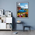 thumbnail image 7 of Diamond Art Kits for Adults - 5d Blue Vintage Truck Field Flowers Diamond Painting for Adults, Diamond Art for Adults Beginners, Diamond Painting Kits for Adults for Home Wall Decor, 7 of 7