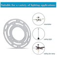 thumbnail image 5 of Ceiling Light Fixture Mounting Bracket, 4 Inches Diameter Light Fixture Mounting Plate,for Mount Wa, 5 of 5