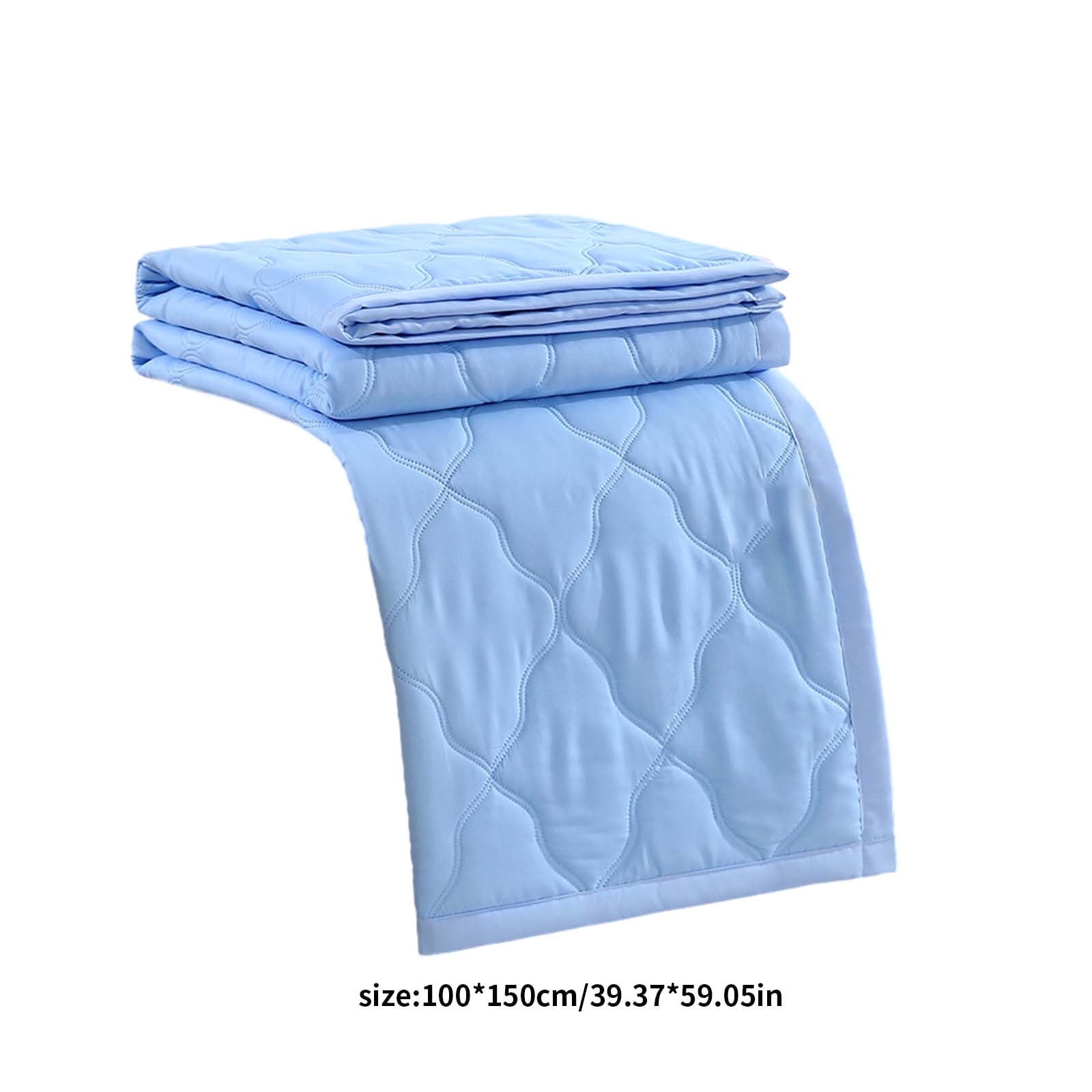 Cotton Comforter,Lightweight Comforter Queen, under $10 Lightweight Queen Comforter,Quilted Comforters Queen Size for All Season Soft Cozy Quilt Blanket Down Bedding(Blue 60*40in)