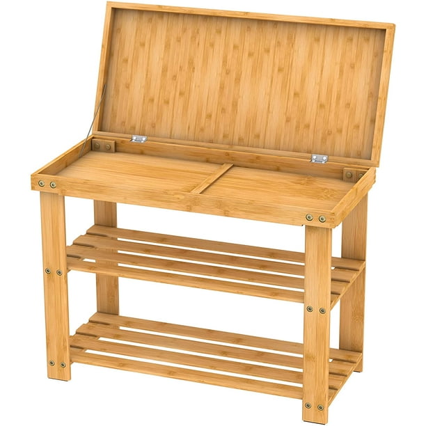 Shoe Rack Bench With Storage Shelf For Entryway Small Space Organizer Indoor Outdoor Use Com Shoe Rack Bench With Storage Shelf For, Small Outdoor Bench With Shoe Storage