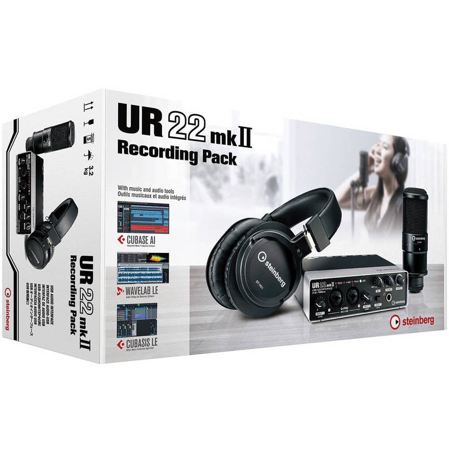 Steinberg UR22mkII Recording Pack - Walmart.com