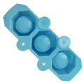 thumbnail image 3 of DIY Mold Silicone Handicrafts Mould Non-stick Heat-resistant Polygonal Mold for Cake Flowerpot  Blue, 3 of 9