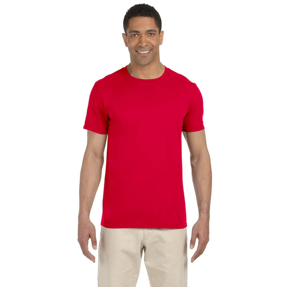 Download Gildan - Gildan Men's Softstyle Preshrunk Tearaway Label T ...