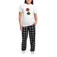 thumbnail image 5 of CafePress - El Dia De Los Muertos Skeleton Girl Pijamas - Women's Short Sleeve Print T-Shirt and Pants Light Cotton Pajama Set, 5 of 7