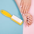 thumbnail image 3 of Unique Bargains 4 Pcs Fingernail Cleaner Nail Brush Fingernail Cleaning Tools with Plastic Handle Orange Yellow, 3 of 8