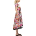 thumbnail image 3 of 3.1 Phillip Lim womens  Floral Collage Soft Tulip Sleeve Dress, 2, 3 of 4