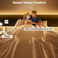 thumbnail image 2 of Rotary Glass Panel Constant Voltage LED Controller DC 12V 24V Smart Dimmer WIFI TUYA APP Cloud Control White, 2 of 5