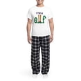 thumbnail image 5 of CafePress - Papa Elf Men's Light Pajamas - Men's Light Loose Fit Cotton Pajama Set, 5 of 7