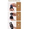 thumbnail image 5 of Portable Coffee Maker Electric Espresso Machine High-Capacity (80ml) Non-Heating Version for Camping Travel White, 5 of 6