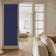 thumbnail image 4 of 26"*68", Blackout Door Curtain, French Door Curtain Thermal Insulated Blackout Window Curtain, for French Doors/Kitchen/Window, 1 Panel,  Navy, 4 of 7
