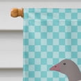 thumbnail image 3 of Caroline's Treasures BB8075CHF Buff Grey Back Goose Blue Check Flag Canvas House Size , Large, multicolor, 3 of 4