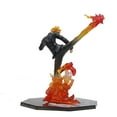 One Piece Battle Scene Figure Model - Kicking Sanji Anime Action Statue