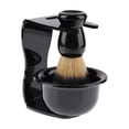 thumbnail image 2 of Brocha de afeitar para barba 3 en 1 herramientas de limpieza de barba profesionales regalo para hombres para viajes a casa, 2 of 6