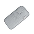 thumbnail image 5 of Universal Car Sun Visor CD Holder DVD VCD Card Storage Pocket PU Leather CD Organizer, Grey, 5 of 10