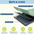 thumbnail image 4 of Galvanized Steel Oval Garden Bed, Tool-Free Assembly, Open-Bottom Planter Box with Anti-Cut Edges for Vegetables, Flowers & Herbs, 4 of 6
