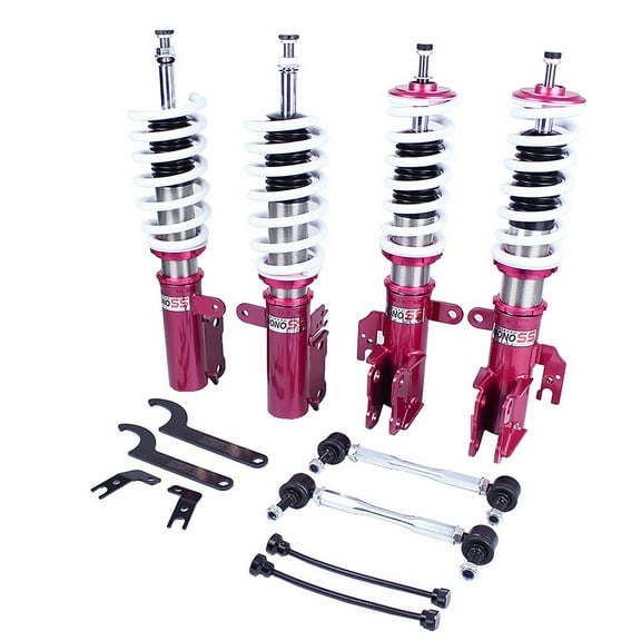 Godspeed ( MSS0880-A ) TOYOTA CAMRY 12-14 (ACV50) ( Not Fit SE/ XSE /HyBird model ) MonoSS Coilover Suspension Coilover Full adjustable 16 way Suspension Kit Monotube shock design