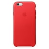 Apple Leather Case for iPhone 6s Plus and iPhone 6 Plus - Red