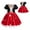 Only Dress, variant on Girl Polka Dots Costume Mini Mouse Cosplay Fancy Dress up, 3-9Y