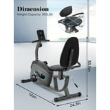 exercise bike max user weight 130kg