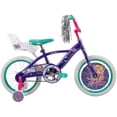 thumbnail image 3 of Bicicleta Infantil Huffy Polly Pocket Rodada 16 Morado, 3 of 4
