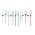 thumbnail image 3 of Fugacal 12pcs Ceramic Grinding Drill Bit Electric Grinding Machine Milling Cutter Files, 3 of 8