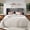 Dark Gray, variant on Frostbloom Queen Size Velvet Upholstered Platform Bed Frame with Wingback Headboard, No Box Spring Needed, White