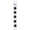 Black, variant on Slimline Buttons Series 1-White 4-Hole 5/8" 4/Pkg