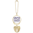 thumbnail image 1 of Happy Valentine Day Cute Quote Style Car Keychain Angel Wing Pendant, 1 of 4